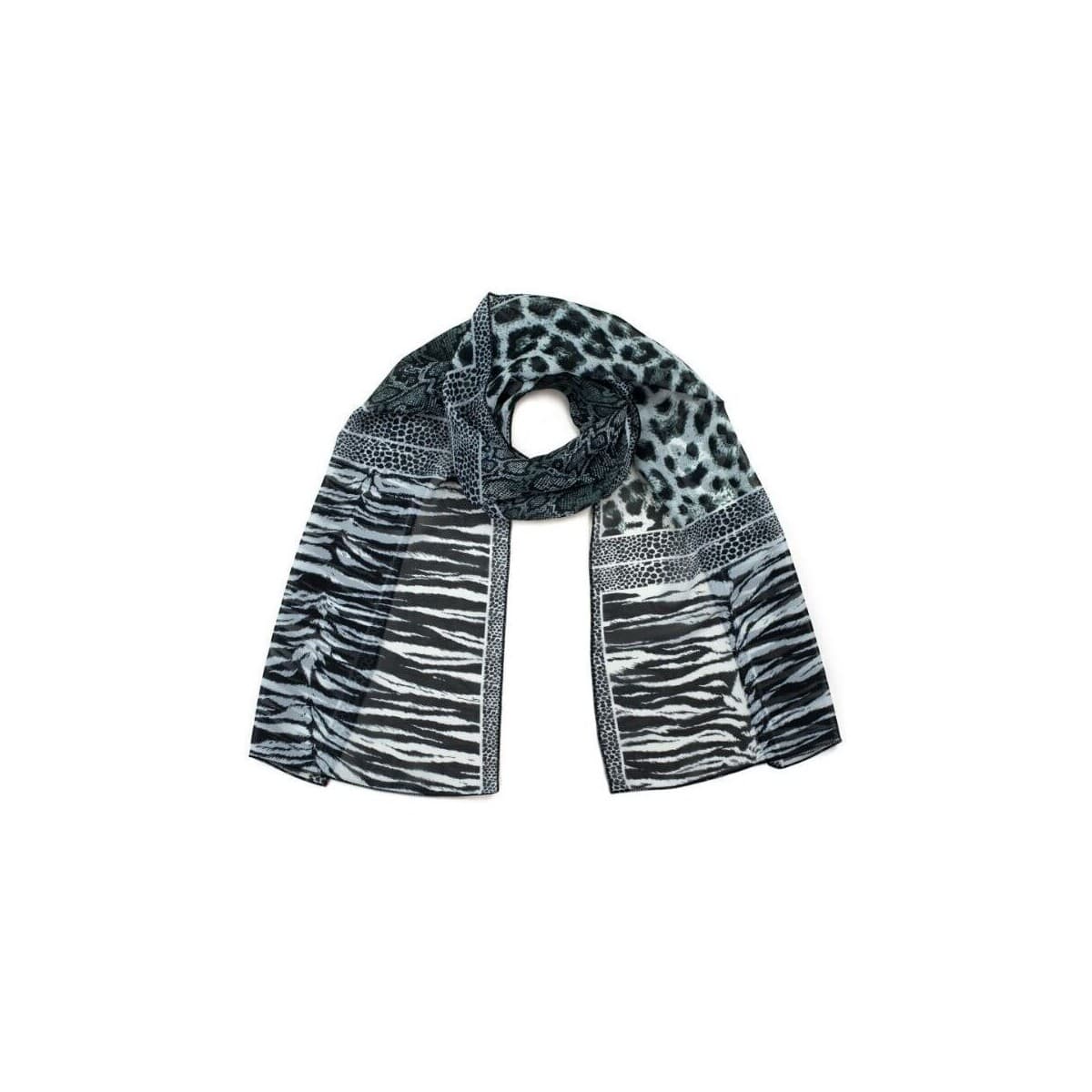 Art Of Polo Dámský šál Lago černo-šedá