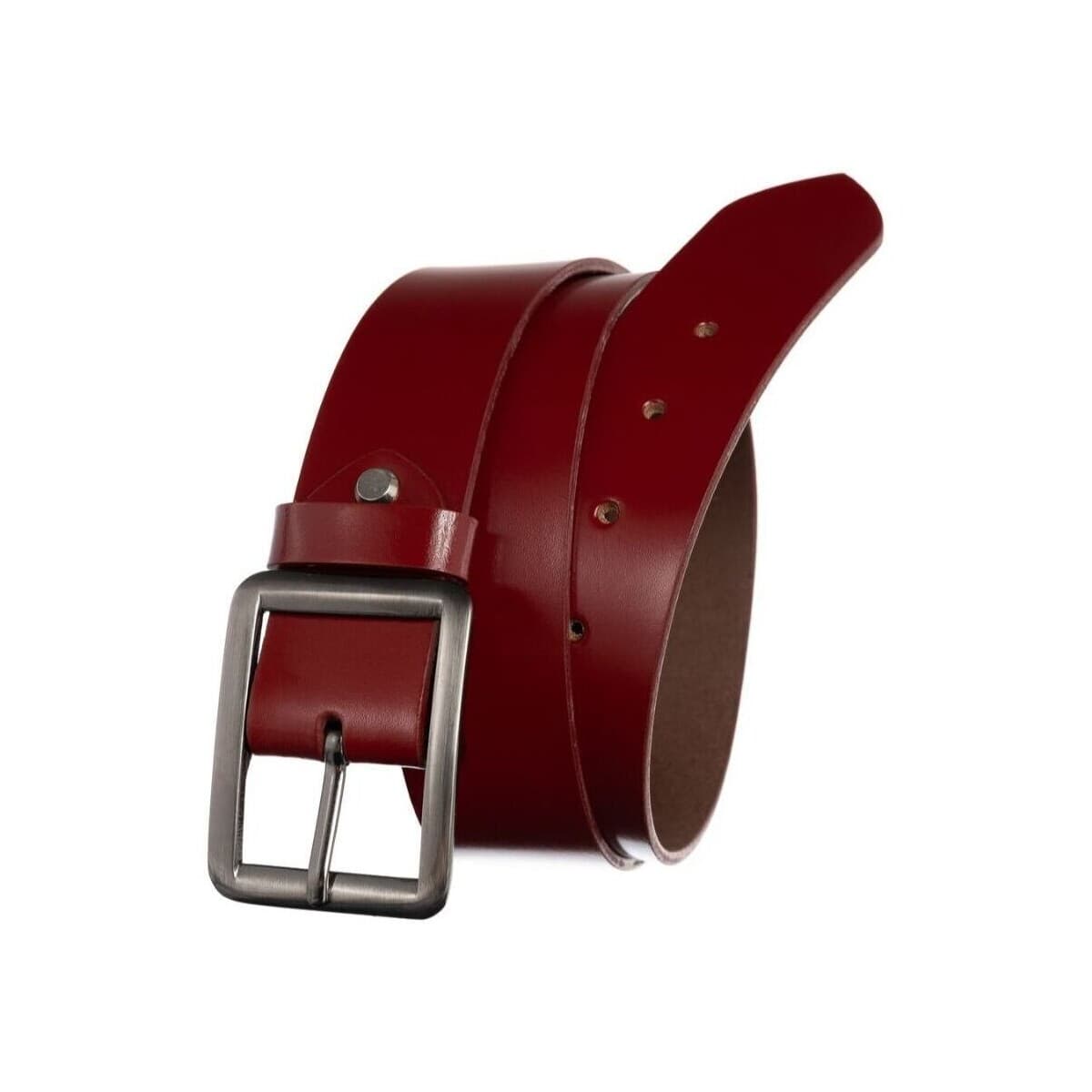 Rovicky Dámský pásek s kovovou sponou Polgar bordó Bordó