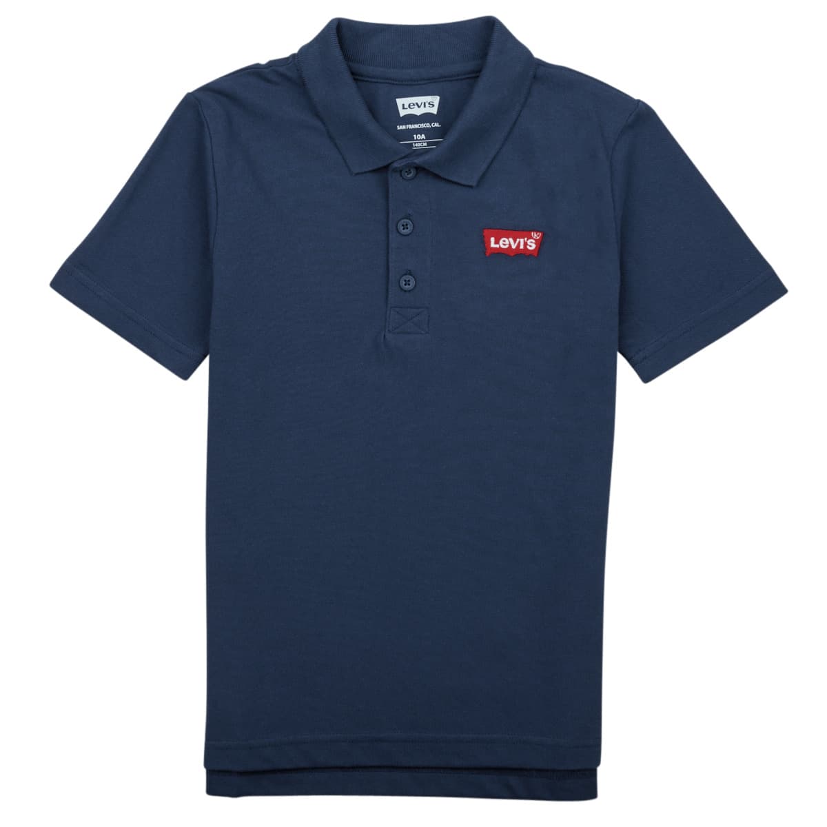 Levis BACK NECK TAPE POLO Tmavě modrá