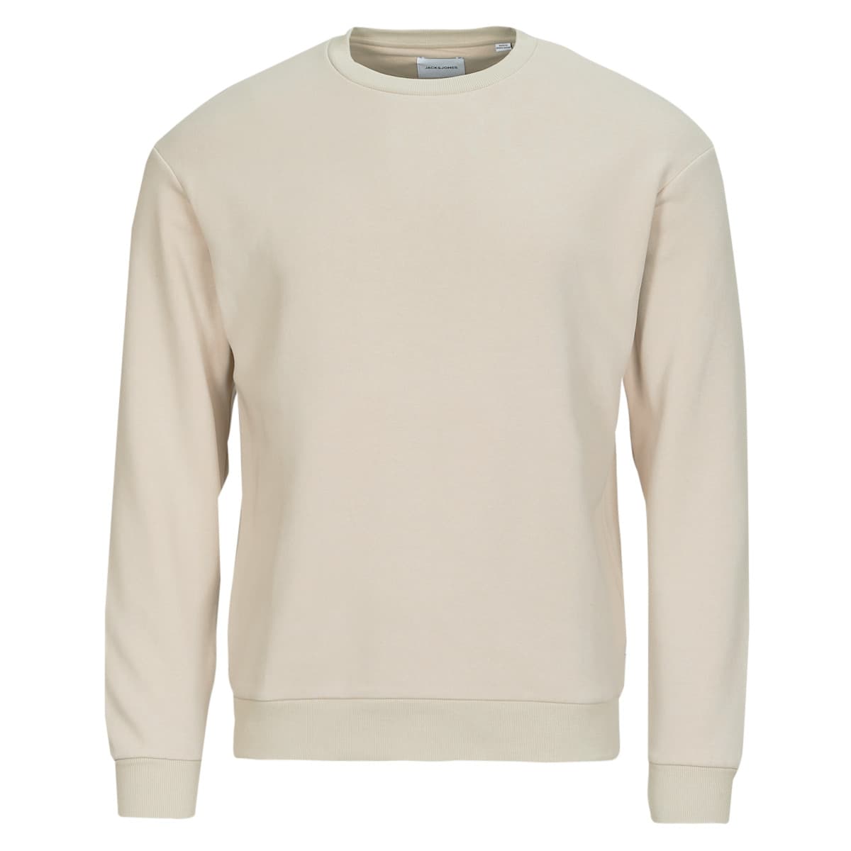 Jack & Jones JJEBRADLEY SWEAT CREW Béžová