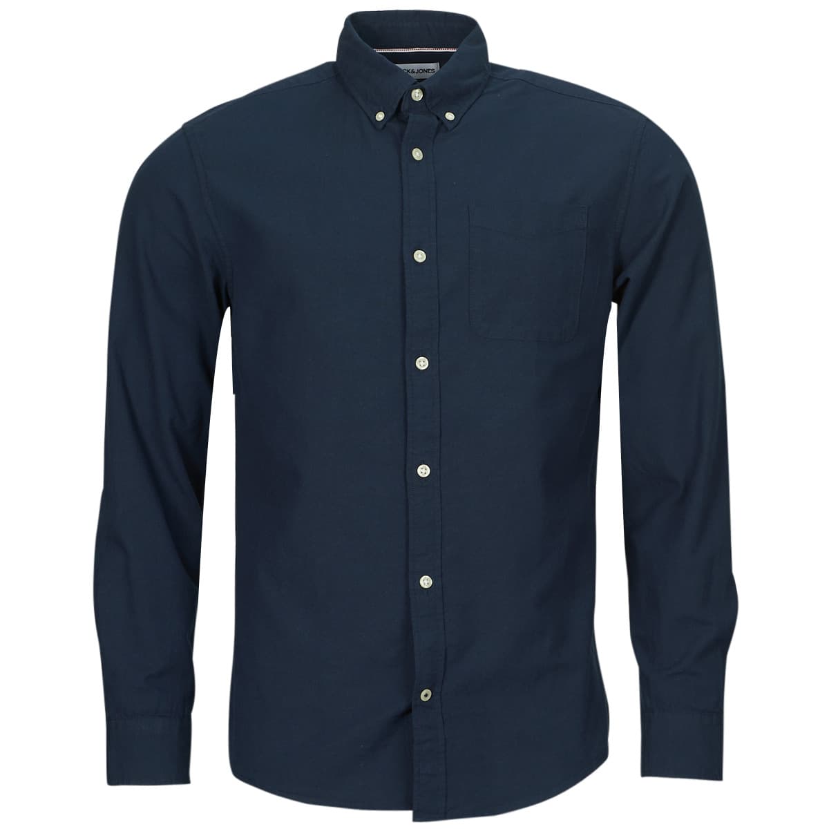 Jack & Jones JJEOXFORD SHIRT LS Tmavě modrá