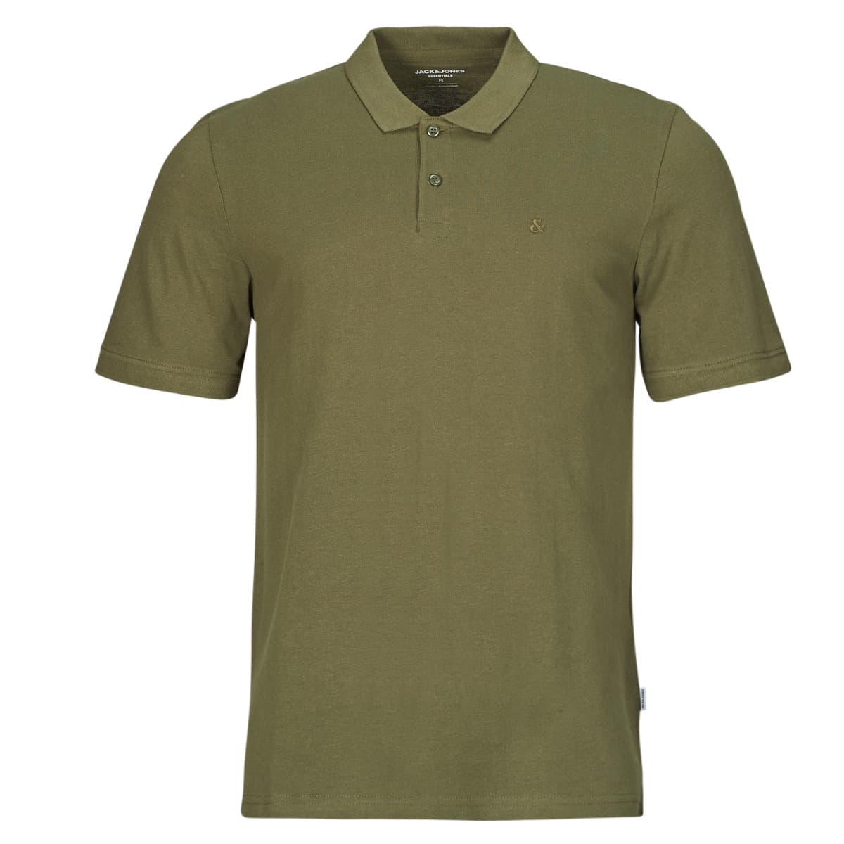 Jack & Jones JJEBASIC POLO SS Khaki