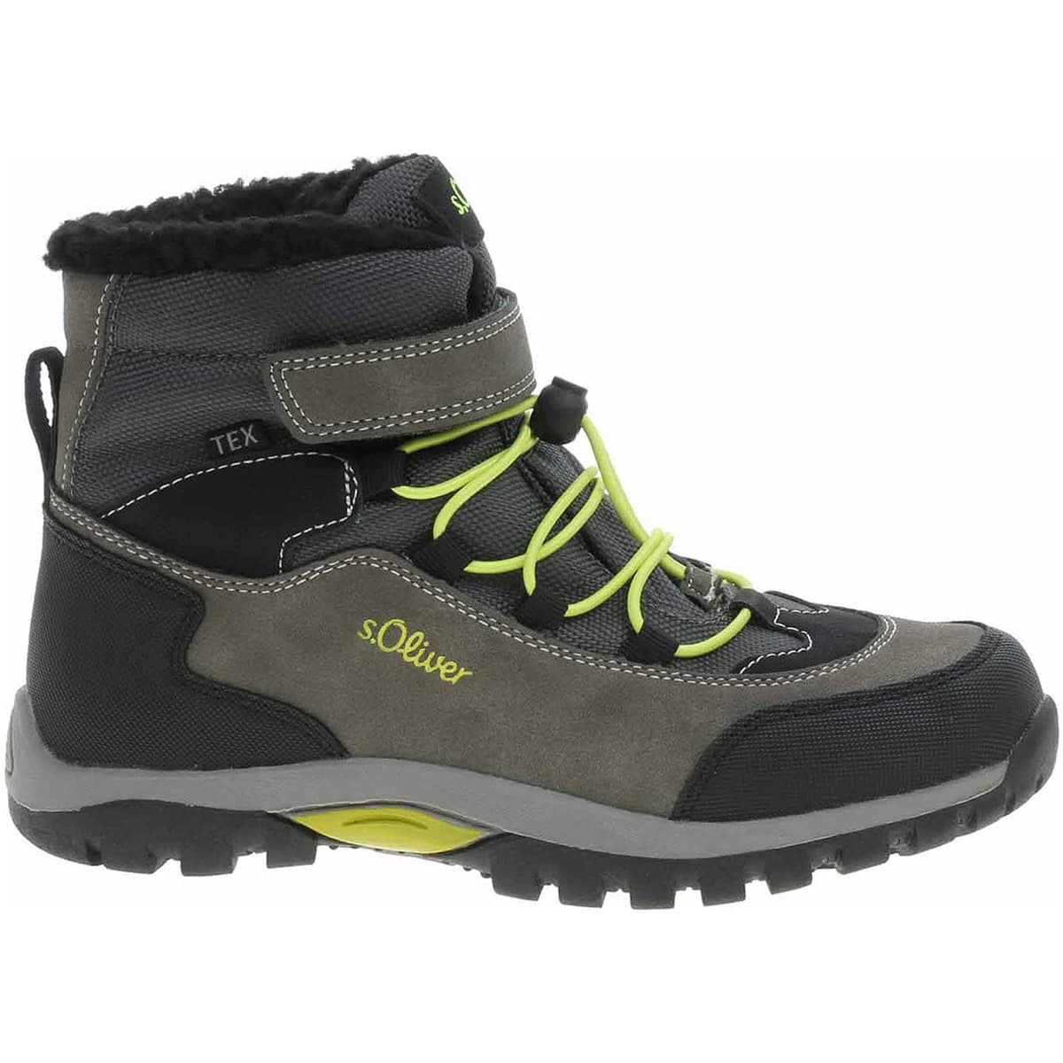 S.Oliver Chlapecká kotníková obuv 5-46414-41 grey comb Šedá