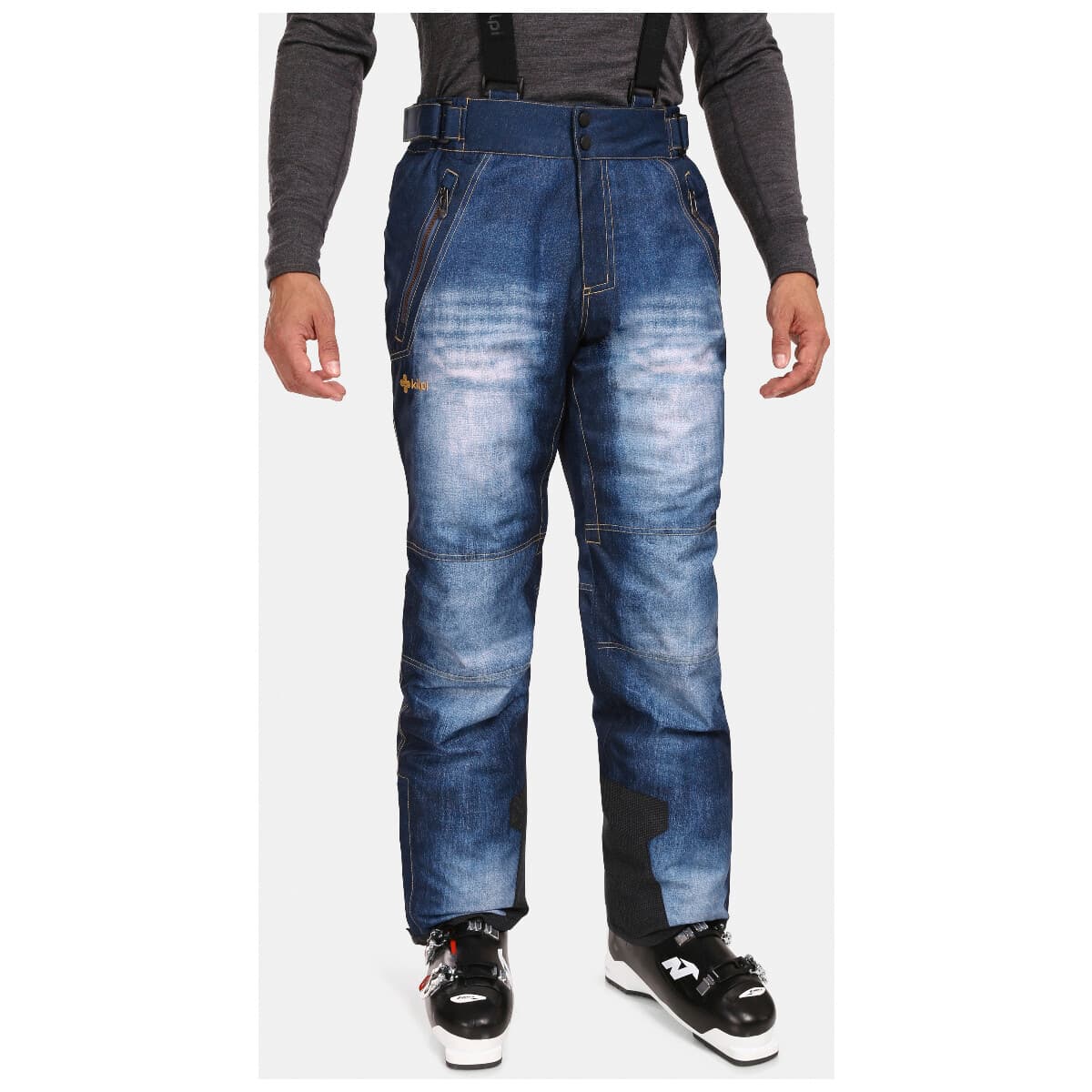 Kilpi Pánské lyžařské kalhoty DENIMO-M Modrá