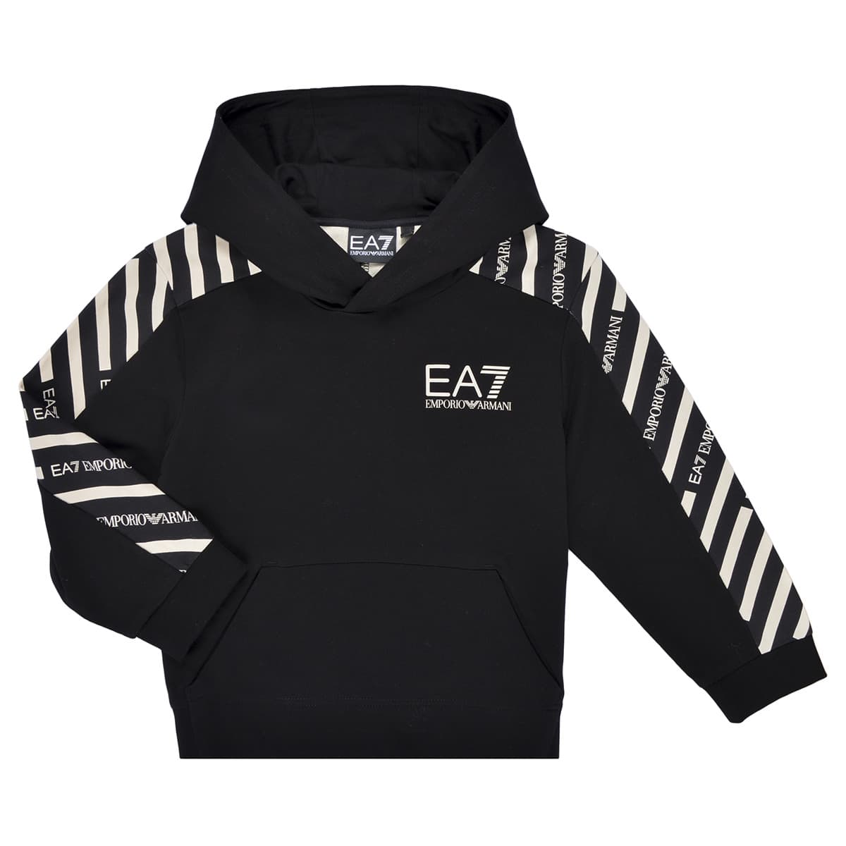 Emporio Armani EA7 GRAPHIC SERIES SWEATSHIRT Černá
