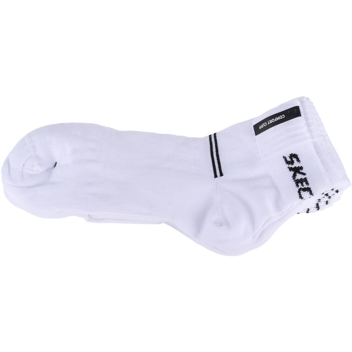 Skechers 5PPK Wm Mesh Ventilation Quarter Socks Bílá
