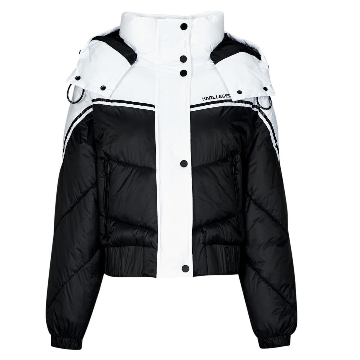 Karl Lagerfeld COLORBLOCK PADDED JACKET ruznobarevne