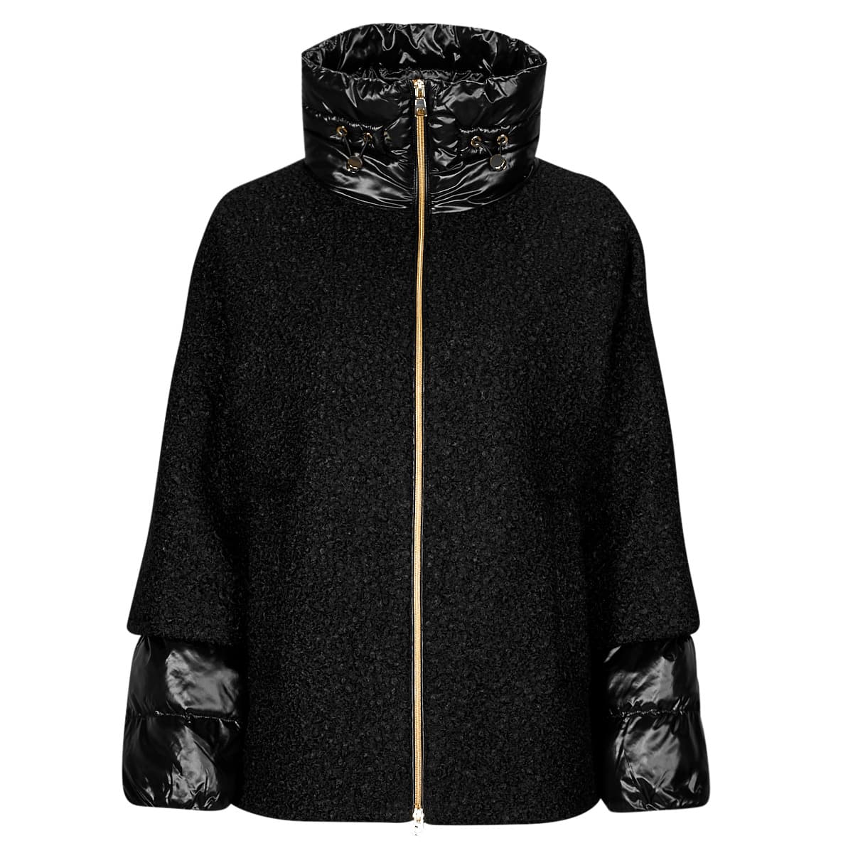 Geox W CALITHE MID COAT Černá
