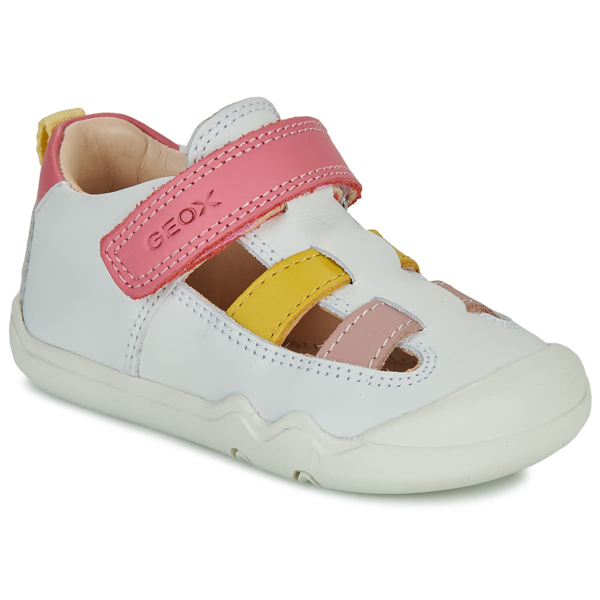 Geox B STEPPIEUP GIRL Bílá