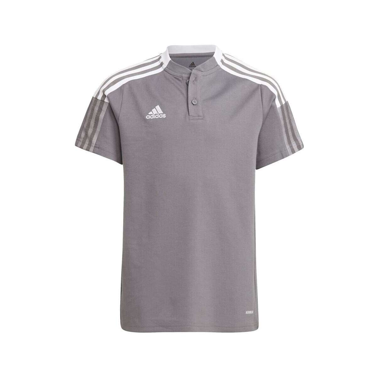 adidas Sport-polo Team Tiro 21 Šedá