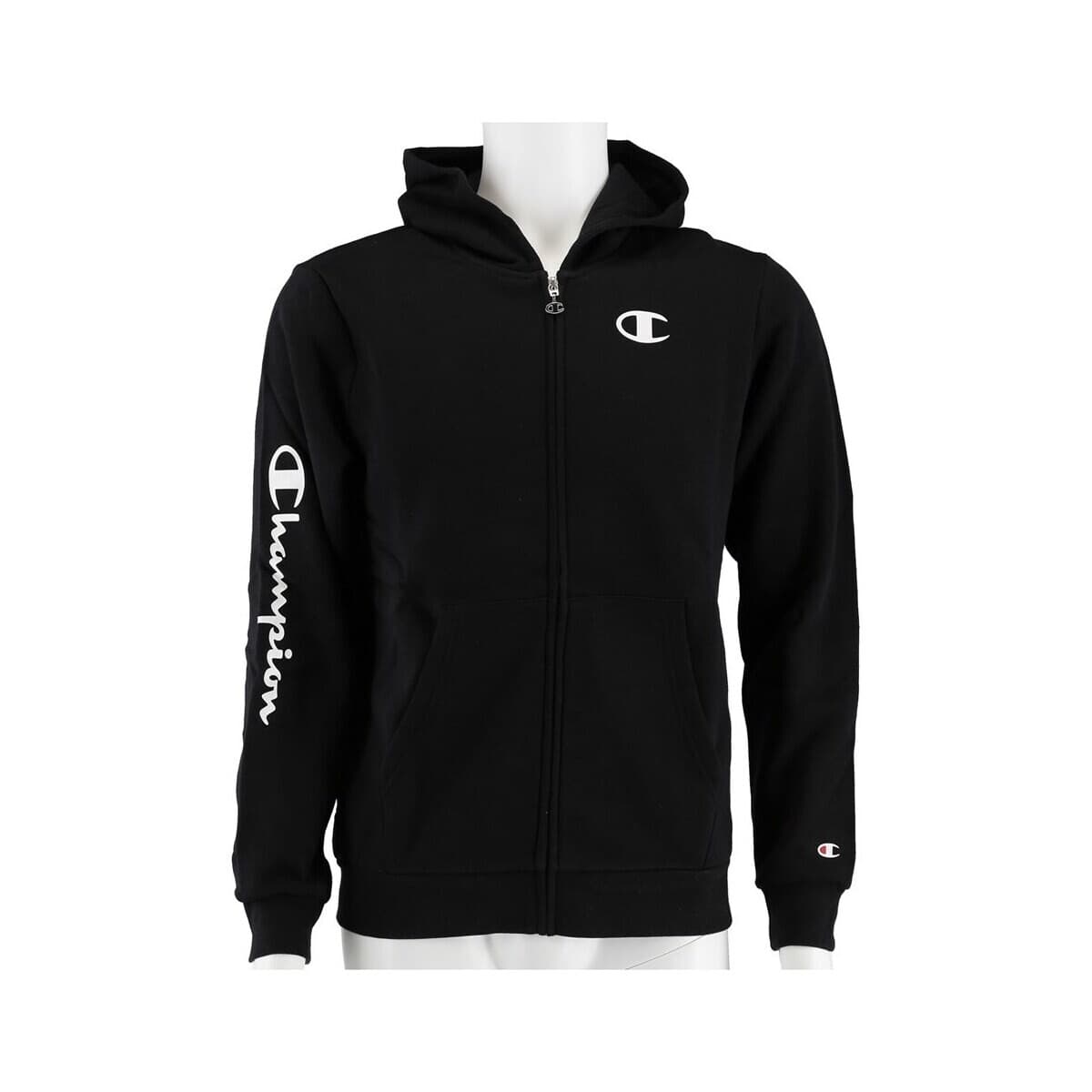 Champion Full Zip C-logo Černá