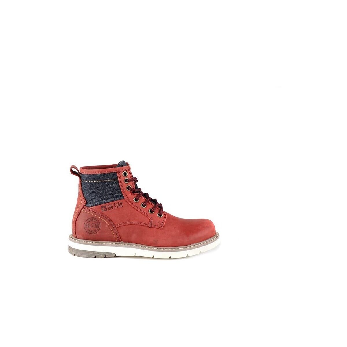 Big Star Burgundy Červená