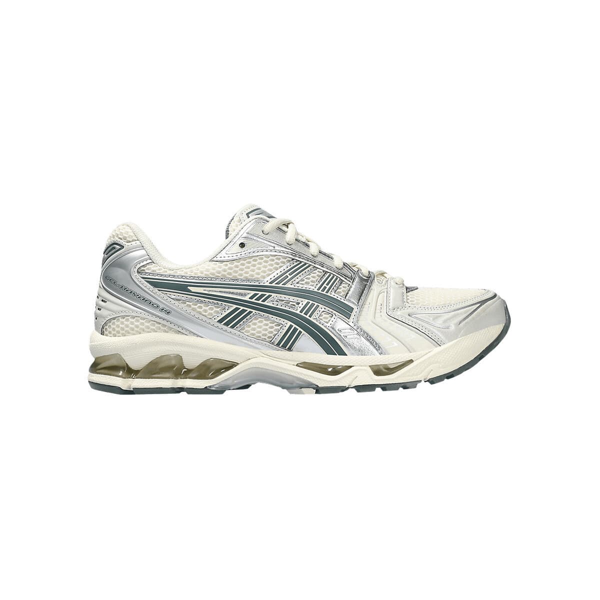 Asics Gel-Kayano 14 Birch Dark Pewter Bílá