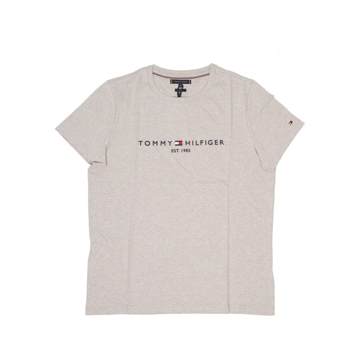 Tommy Hilfiger TOMMY LOGO TEE Béžová