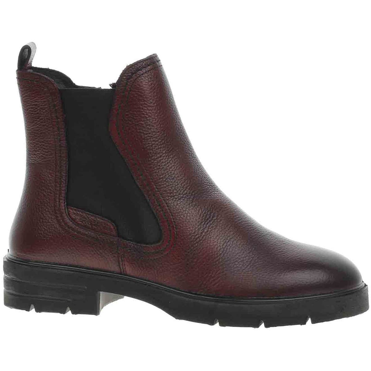 Tamaris Dámské polokozačky 1-25422-45 merlot