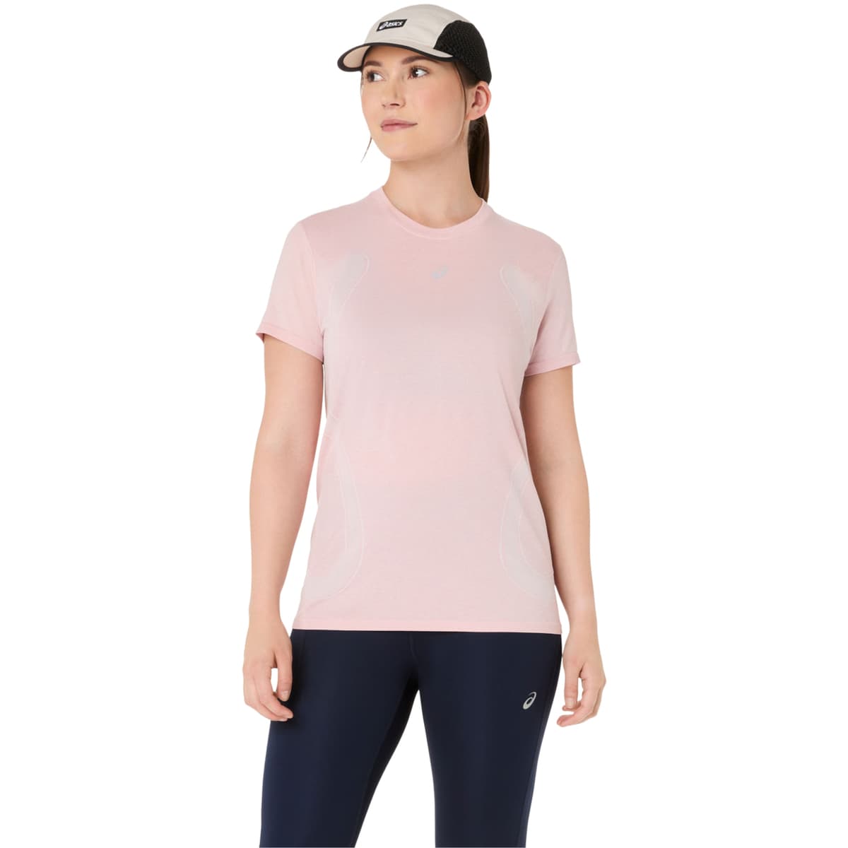 Asics Road Seamless SS Top Růžová
