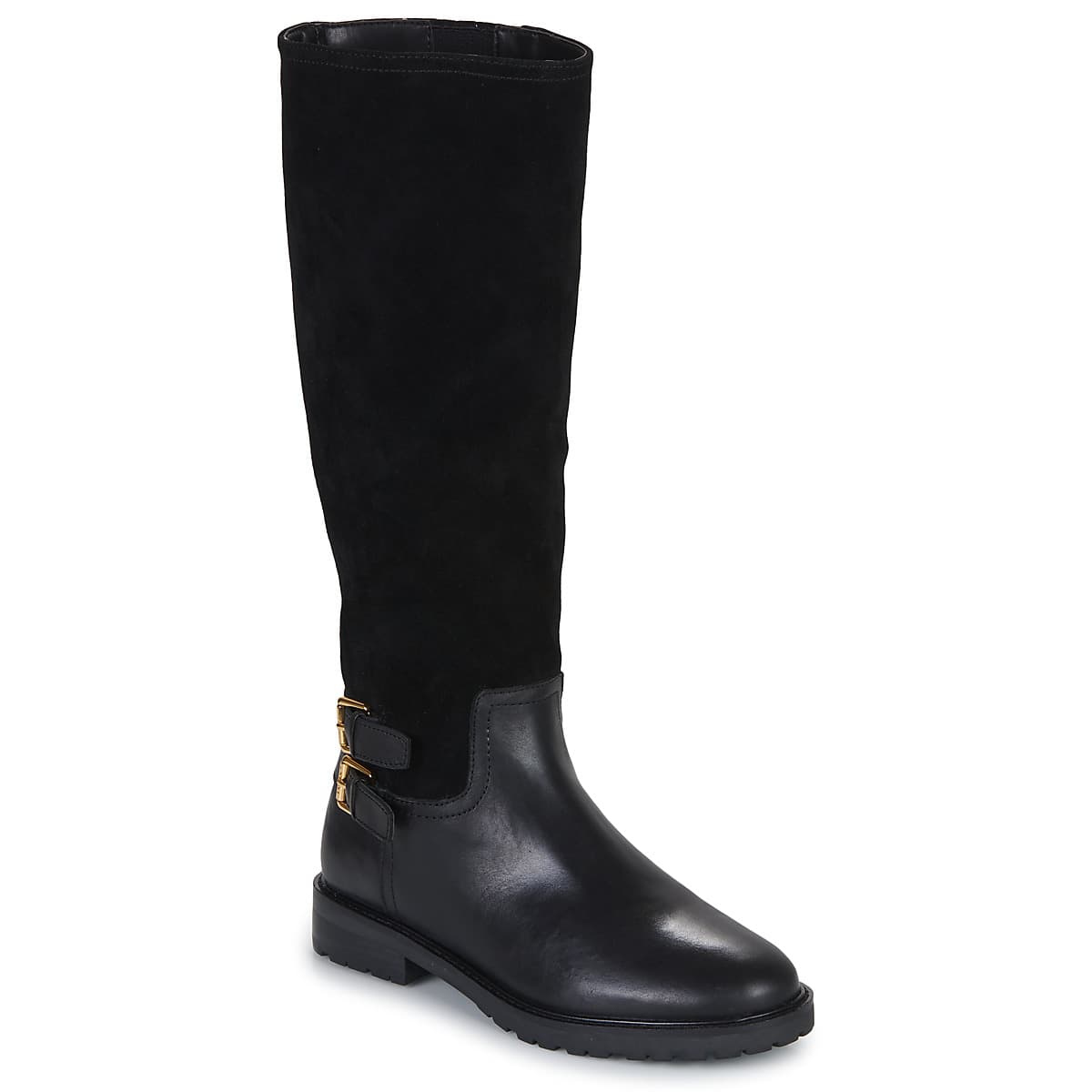 Lauren Ralph Lauren EMELIE-BOOTS-TALL BOOT Černá