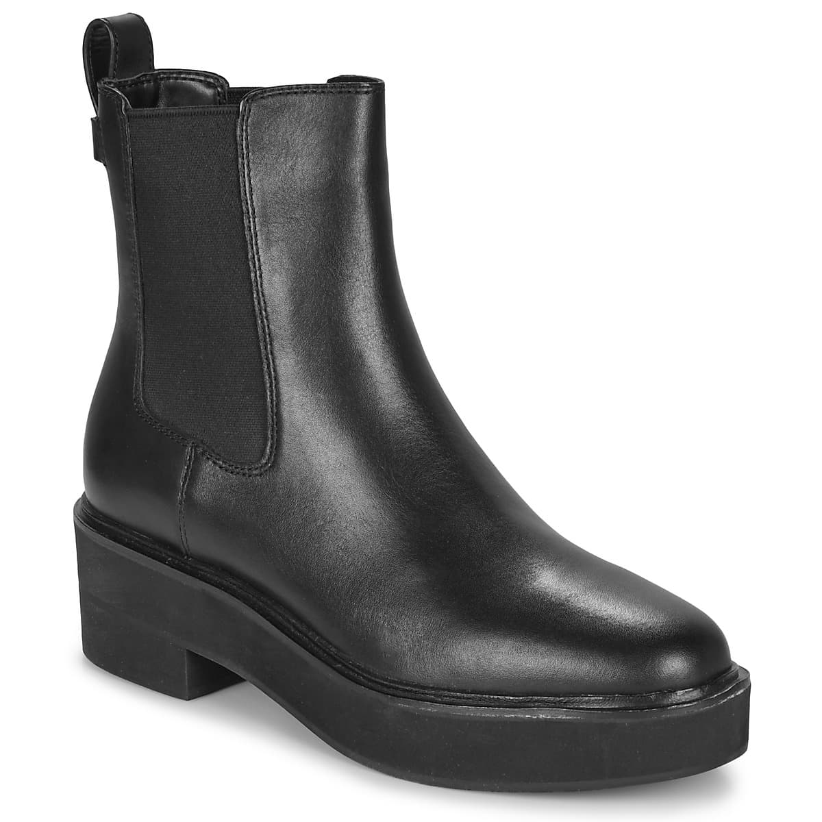 Lauren Ralph Lauren ADRIANNA-BOOTS-BOOTIE Černá