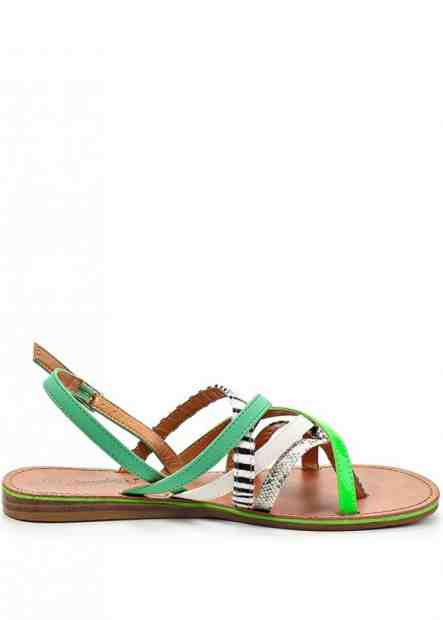 Barevné páskové zebra-snake sandály Timeless Velikost: 37