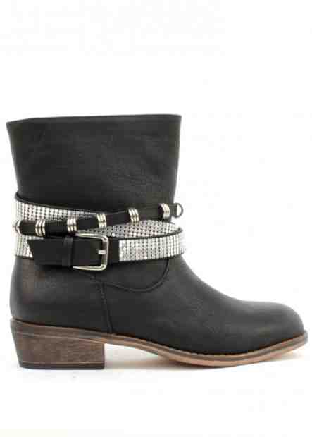 Černé letní kozačky Claudia Ghizzani Velikost: 36