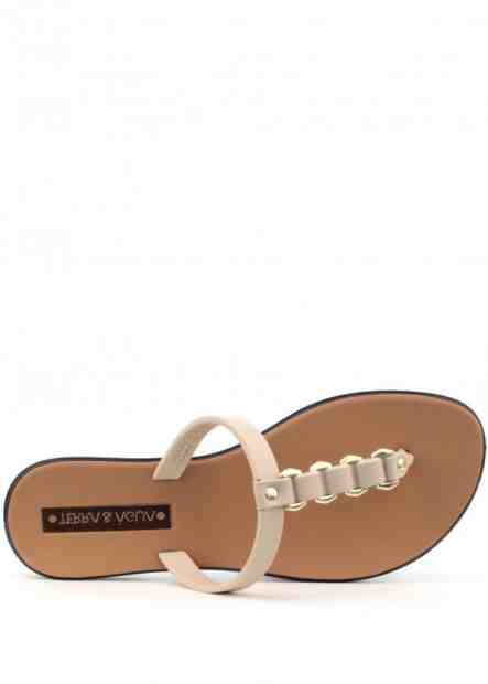 Béžové voňavé žabky Terra &amp; Aqua Velikost: 36