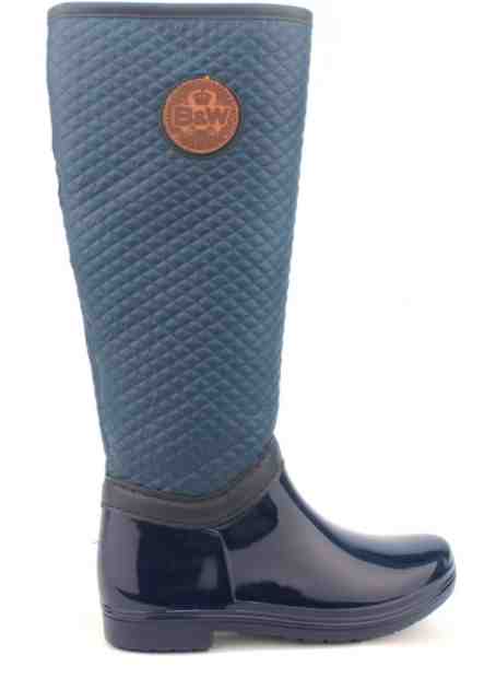 Break &amp; Walk Modré prošívané dámské holinky Break&amp;Walk Velikost: 37