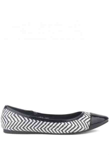 Černo bílé baleríny Claudia Ghizzani Velikost: 36