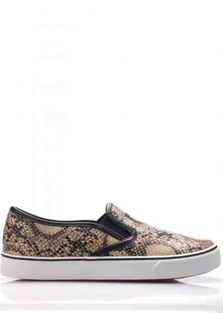 Nazouvací tenisky s hadím vzorem Claudia Ghizzani Velikost: 37