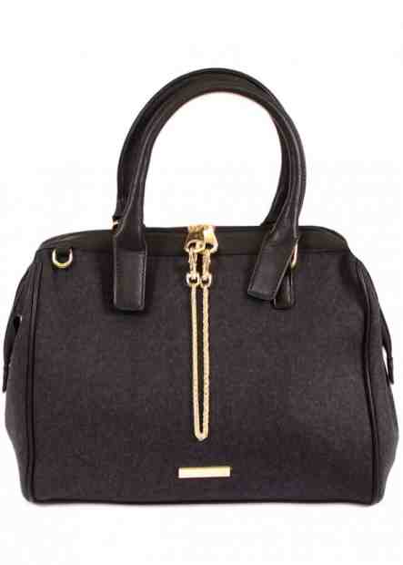 Černá kabelka do ruky MARIA MARE