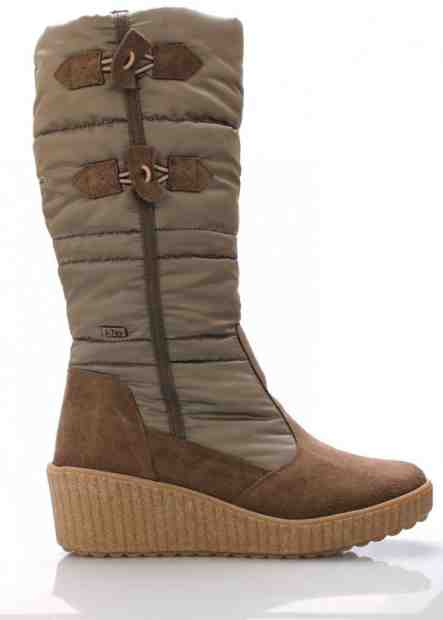 Hnědé italské sněhule na klínku M&amp;G Velikost: 40