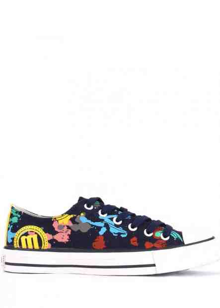 Modré pomalované nízké tenisky MTNG Velikost: 36