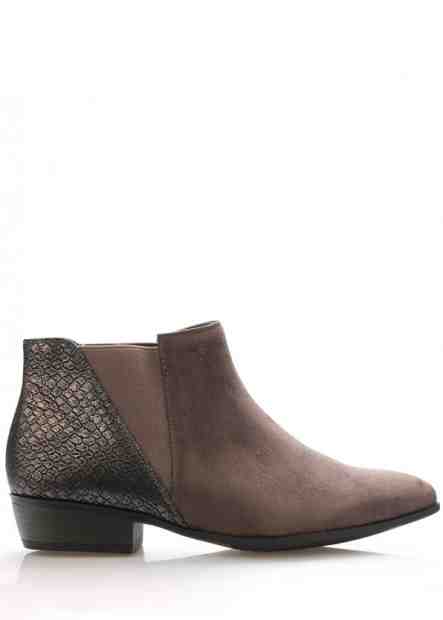 Černo-šedé kotníkové boty Claudia Ghizzani Velikost: 37