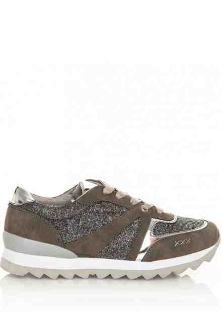 Šedé tenisky s hrubou podrážkou Maria Mare Velikost: 36