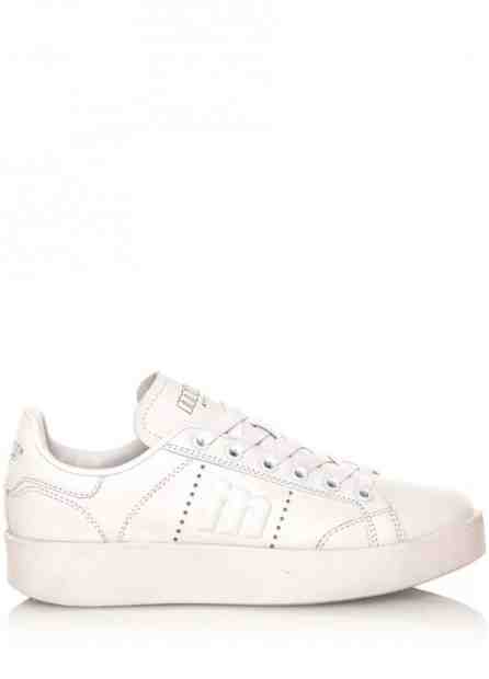 Bílé tenisky s bílou podrážkou MTNG Velikost: 37