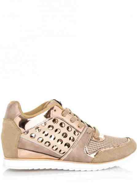 Měděné tenisky na klínku Maria Mare Velikost: 37