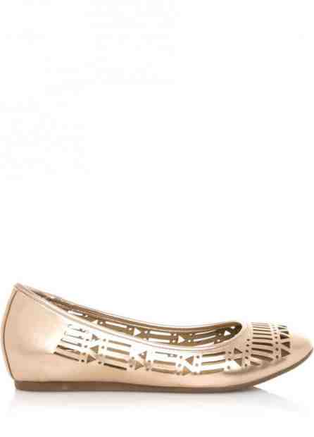 Bronzové baleríny Maria Mare Velikost: 36