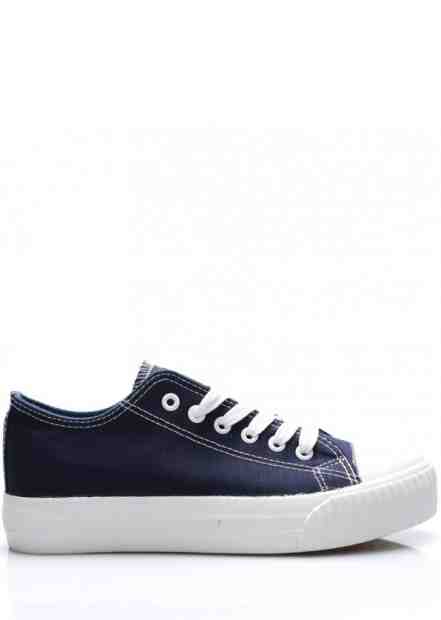 Tmavě modré tenisky na vyšší podrážce Claudia Ghizzani Velikost: 38