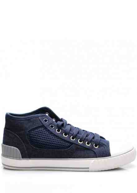 Tmavě modré kotníkové tenisky Claudia Ghizzani Velikost: 36