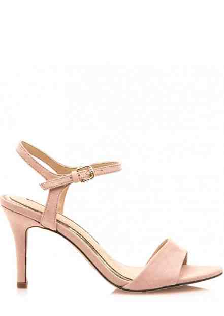 Béžové sandály na jehlovém podpatku Maria Mare Velikost: 37