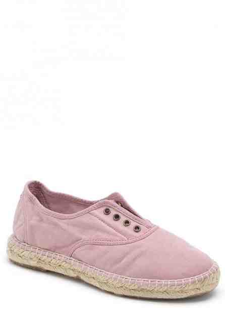 Růžové ekologické espadrilové tenisky Natural World Velikost: 36