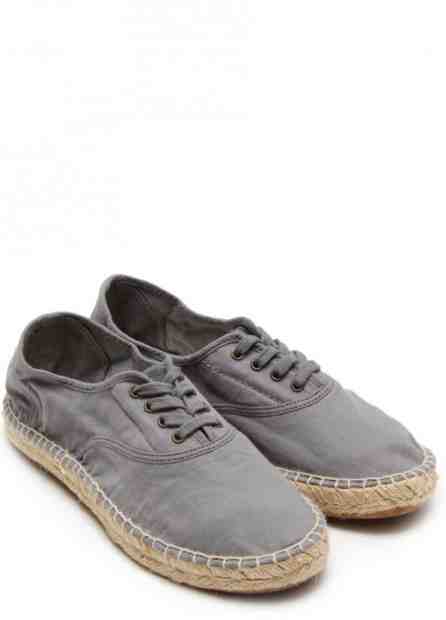 Šedé ekologické espadrilové tenisky Natural World Velikost: 36