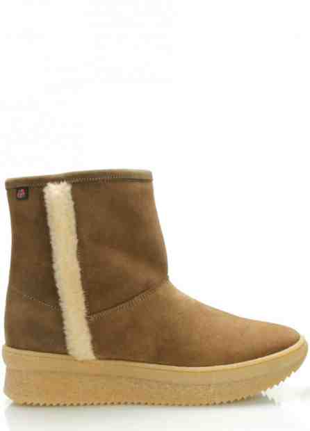 Hnedé kožené válenky Roobins Velikost: 36