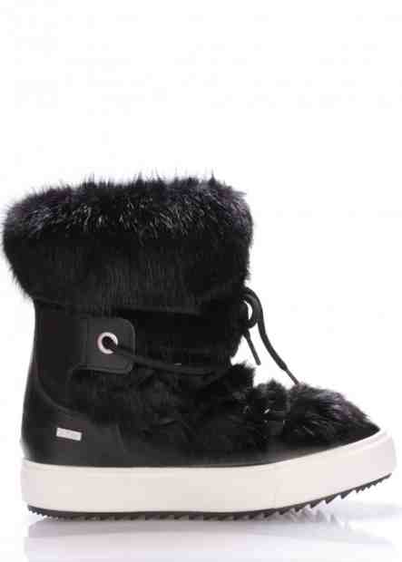 Černé italské chlupaté sněhule M&amp;G Velikost: 40