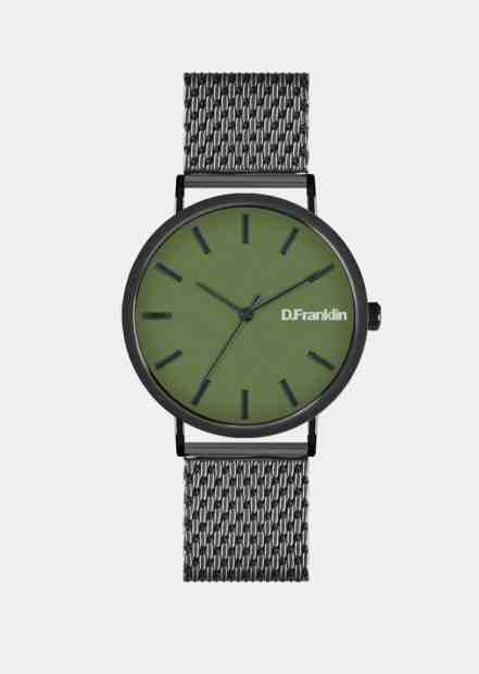 DFranklin Hodinky se zeleným cifernímek D.Franklin