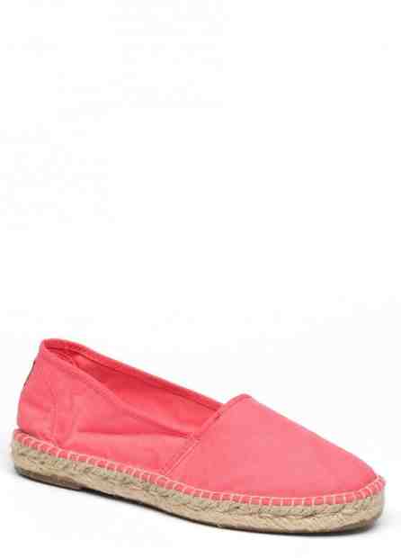 Červené ekologické espadrilky Natural World Velikost: 36