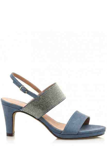 Modré sandálky se širšími pásky Maria Mare Velikost: 36