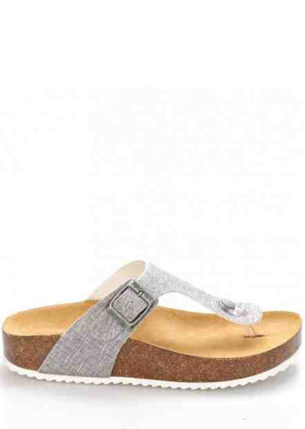 Šedé kožené zdravotní pantofle EMMA Shoes Velikost: 36