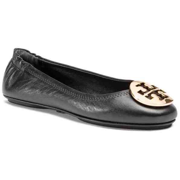 Tory Burch Minnie Travel Ballet With Metal Logo 50393