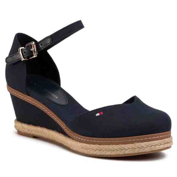 TOMMY HILFIGER Basic Closed Toe Mid Wedge FW0FW04787