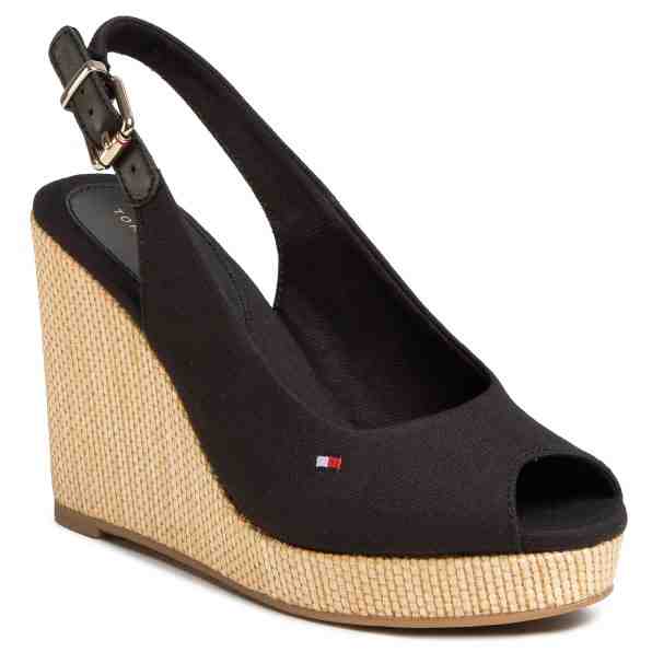 TOMMY HILFIGER Iconic Elena Sling Back Wedge FW0FW04789